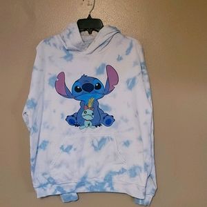 Hoodie with Stitch on the front